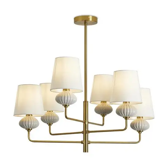 Подвесная люстра Freya Ceramics FR2029PL-06BS – фото товара