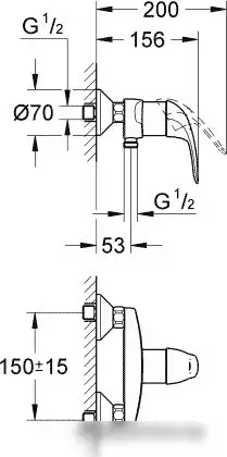 Смеситель Grohe Euroeco 32740000 - фото товара
