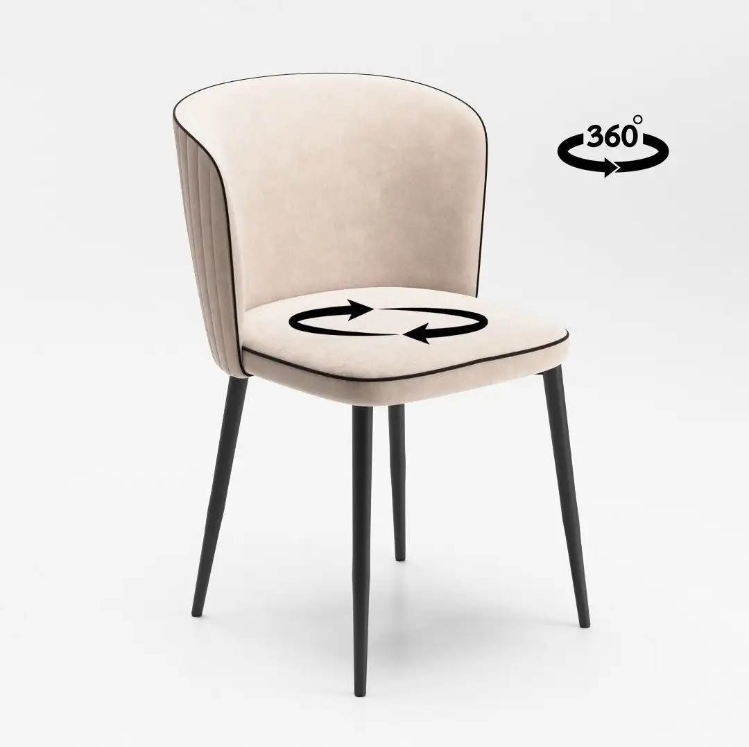 Табурет Табурет Милано поворотный (бренди 03/кант черный/каркас черный) – фото товара