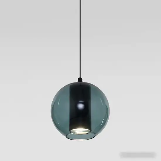 Подвесная люстра Евросвет 50258/1 LED бирюзовый – фото товара