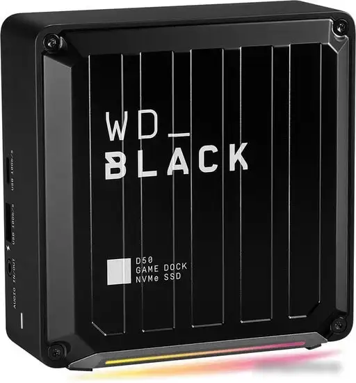 Внешний накопитель WD Black D50 Game Dock NVMe 1TB WDBA3U0010BBK – фото товара