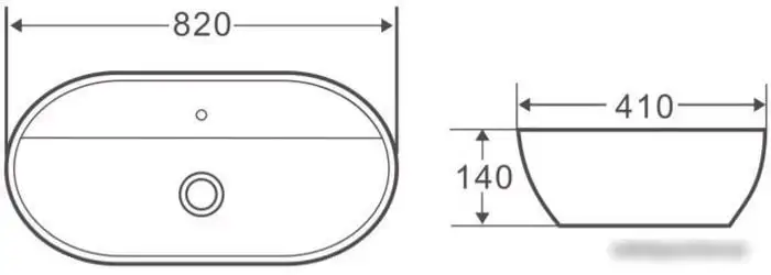 Умывальник BelBagno BB1347 - фото товара