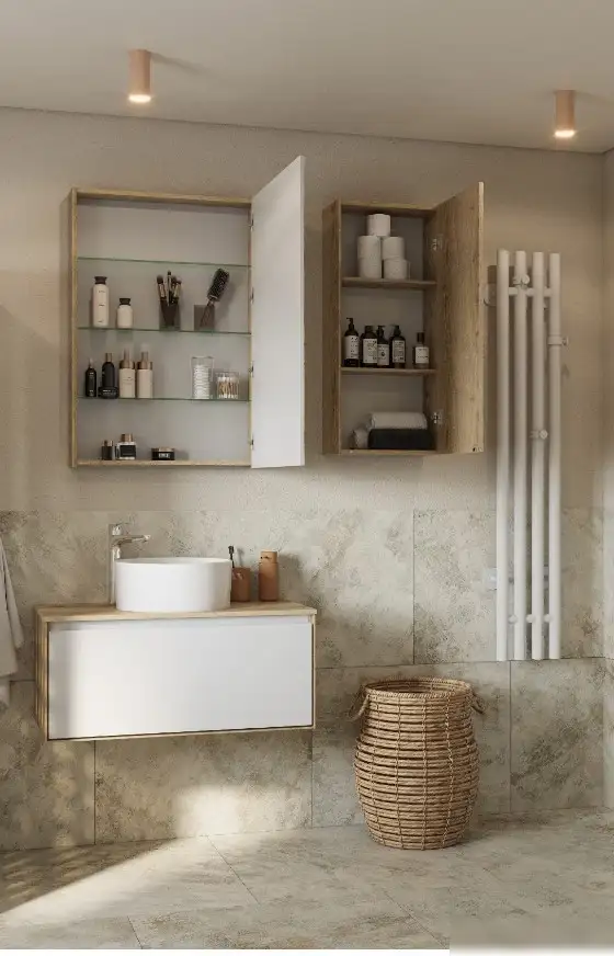 Акватон Шкаф с зеркалом Либерти 65 1A279302LYC70 – фото товара