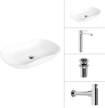 Умывальник Lauter 21570 + Moon 21СK81691C + сифон 21635CH + дон.клапан 21190CH (хром) - изображение в каталоге