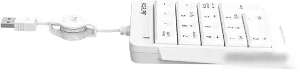 Цифровой блок A4Tech Fstyler FK13 (белый) – фото товара