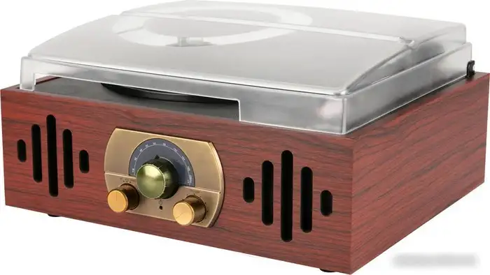 Виниловый проигрыватель Alive Audio Quattro Wood – фото товара