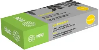 Картридж CACTUS CS-PH6600Y (аналог Xerox 106R02235) – изображение в каталоге
