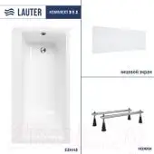 Ванна Lauter Seraphina 160x80 2112160R (с ножками и лицевым экраном) - изображение в каталоге