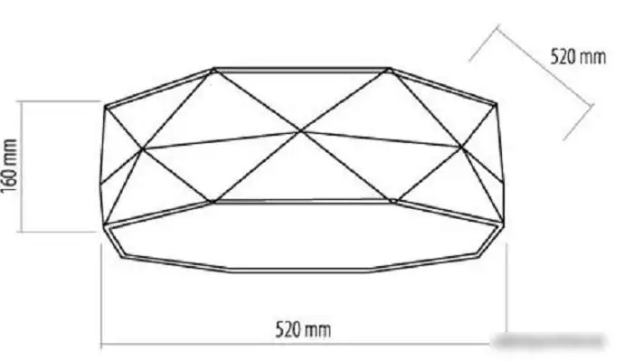 Припотолочная люстра TK Lighting Kantoor 1566 – фото товара