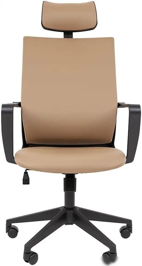 Офисное кресло CHAIRMAN 545 (экокожа бежевый) – фото товара