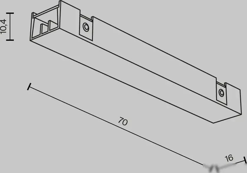 Коннектор питания шинопровода Maytoni Technical Accessories for tracks Basity TRA172IPC-1B – фото товара