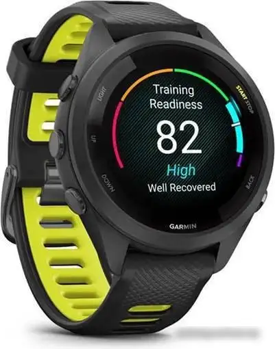 Умные часы Garmin Forerunner 265S 42 мм (черный/желтый) – фото товара