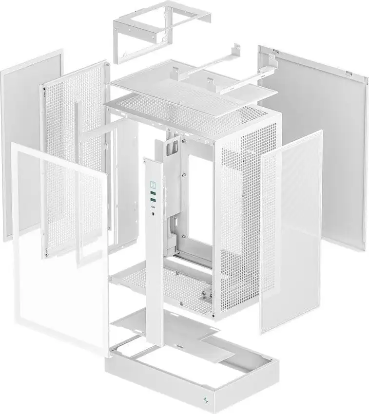 Корпус DeepCool CH170 Plus R-CH170-WHNGM0-G – фото товара