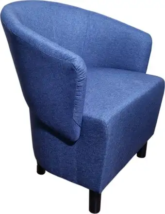 Интерьерное кресло Mio Tesoro Мажор-2 (Lux 20 синий) – изображение в каталоге