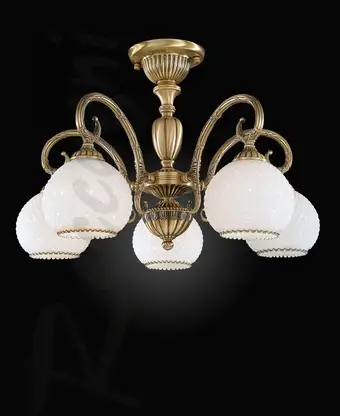 Люстра средней высоты Reccagni Angelo 8400 PL 8420/5 – изображение в каталоге