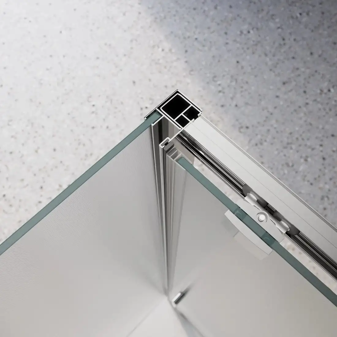 Душевой уголок BelBagno LUCE-AH-1-120/90-P-Cr - фото товара