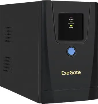 Источник бесперебойного питания ExeGate SpecialPro UNB-1000.LED.AVR.1SH.2C13 EX292781RUS – изображение в каталоге
