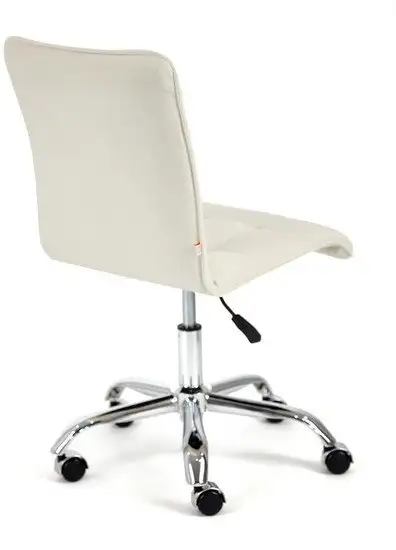 Офисное кресло TetChair Zero флок (молочный) – фото товара