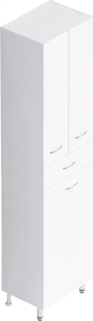 Onika Шкаф-пенал для ванной Модерн 46.17 R с корзиной (404602) – фото товара