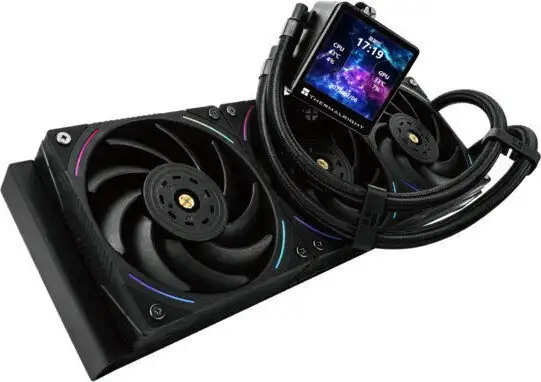 Система жидкостного охлаждения для процессора Thermalright Frozen Vision 360 ARGB V2 (черный) – фото товара
