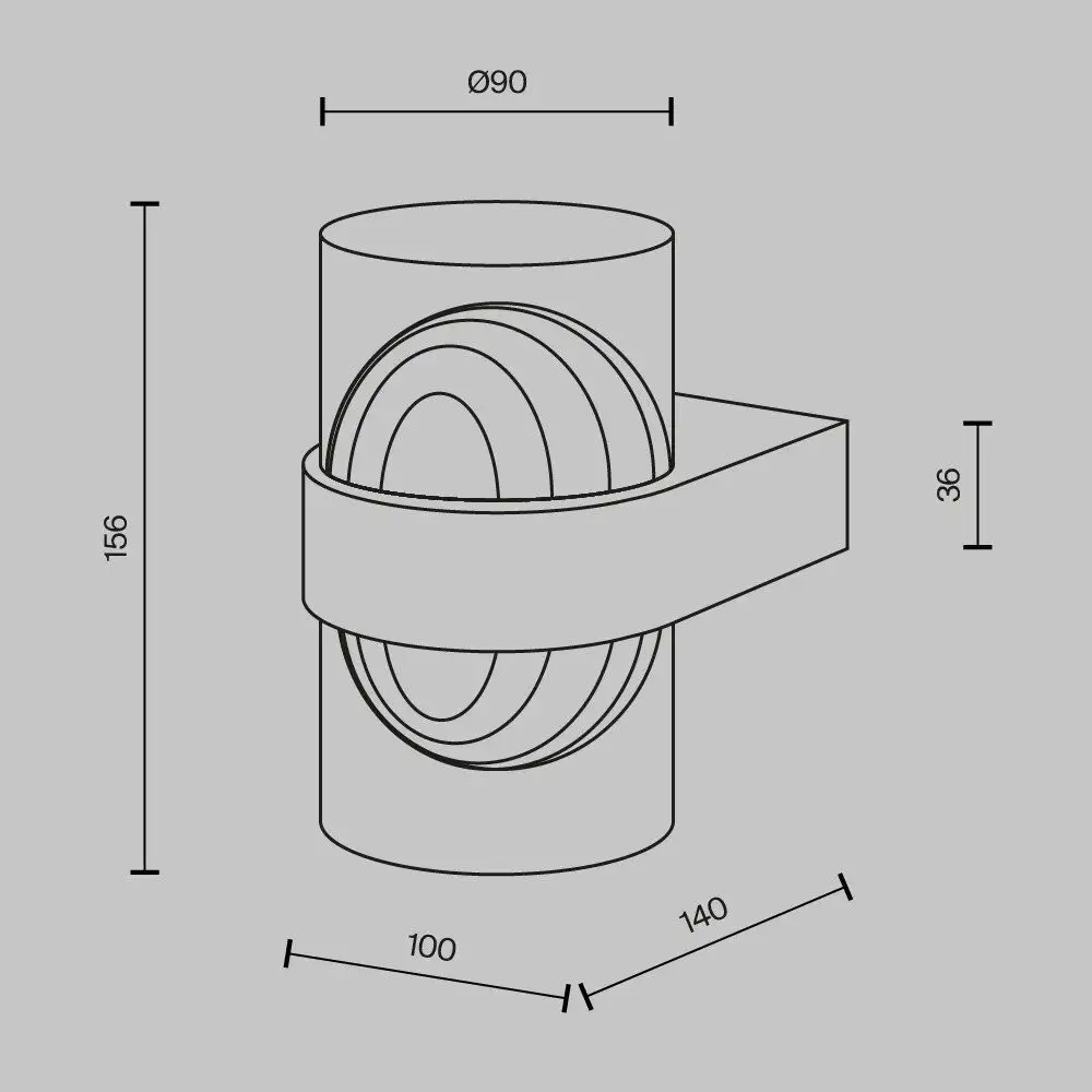 Бра Maytoni Sacramento MOD480WL-L10BS3K – фото товара