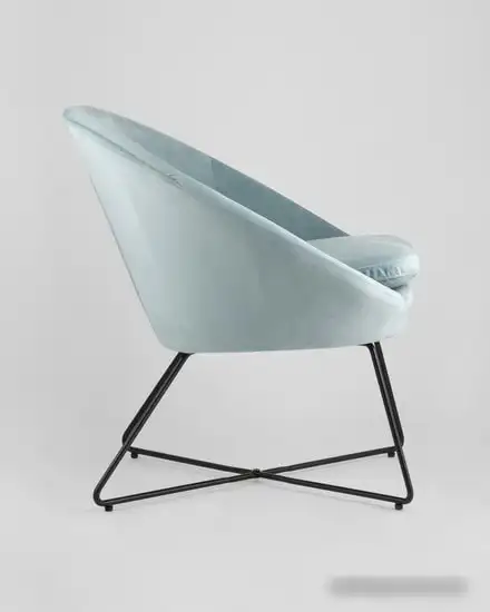 Интерьерное кресло Stool Group Колумбия (пыльно-голубой) – фото товара