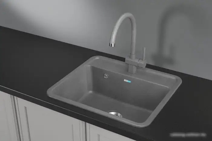 Кухонная мойка Granula ST-5601 (графит) - фото товара