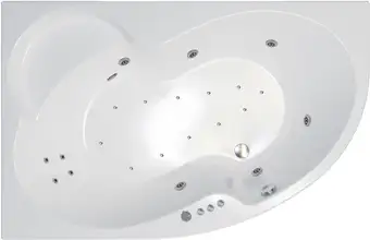 Ванна Triton Мари 170x110 R Люкс Flat (с гидромассажем) - изображение в каталоге