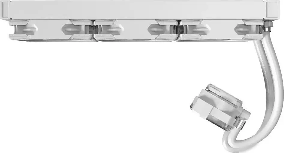 Система жидкостного охлаждения для процессора Montech HyperFlow Silent 360 (белый) – фото товара