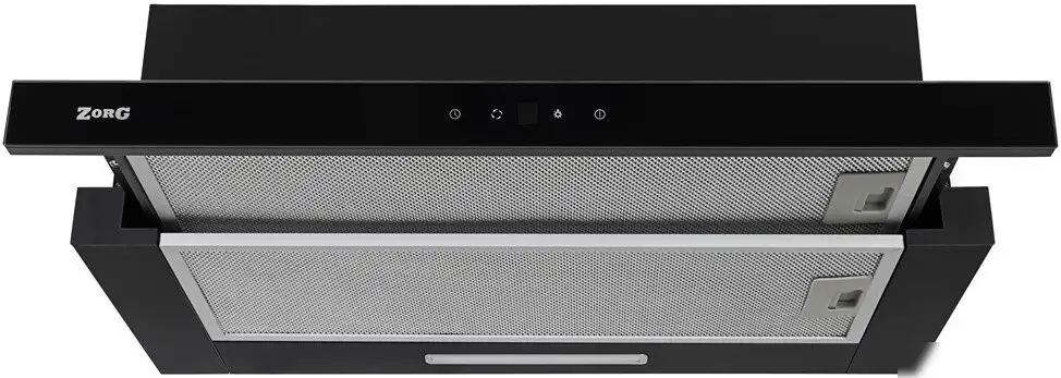 Кухонная вытяжка ZorG Slim 1030 60 S (черный) - фото товара