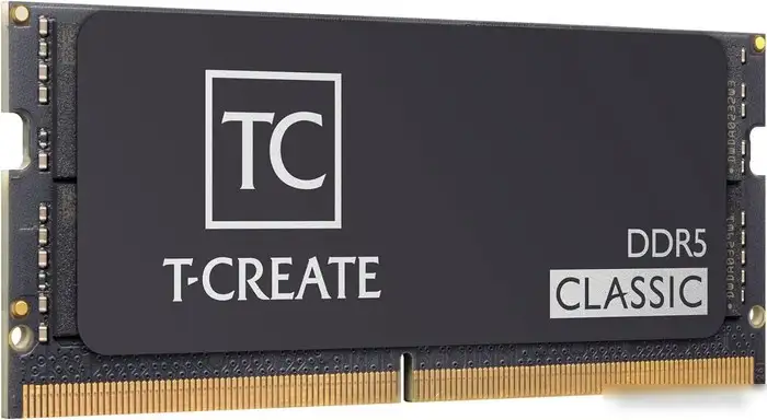 Оперативная память Team T-Create Classic SODIMM 16ГБ DDR5 5600 МГц CTCCD516G5600HC46A-S01 – фото товара