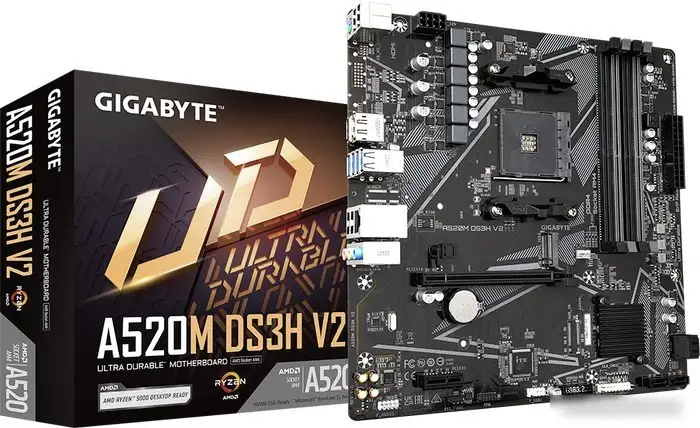 Материнская плата Gigabyte A520M DS3H V2 (rev. 1.0) – фото товара