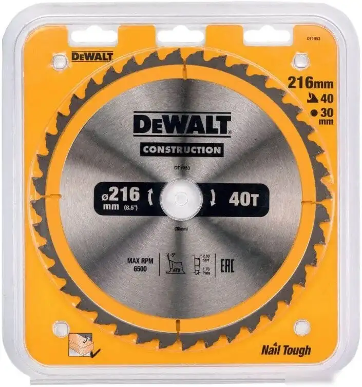 Пильный диск DeWalt DT1953 – фото товара