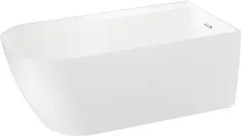 Ванна Wellsee Camellia 2.0 167x82 236202001 (отдельностоящая ванна (правая) белый глянец, экран, ножки, сифон-автомат хром) - изображение в каталоге