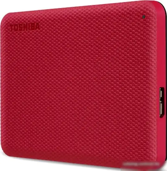 Внешний накопитель Toshiba Canvio Advance 4TB HDTCA40ER3CA (красный) – фото товара