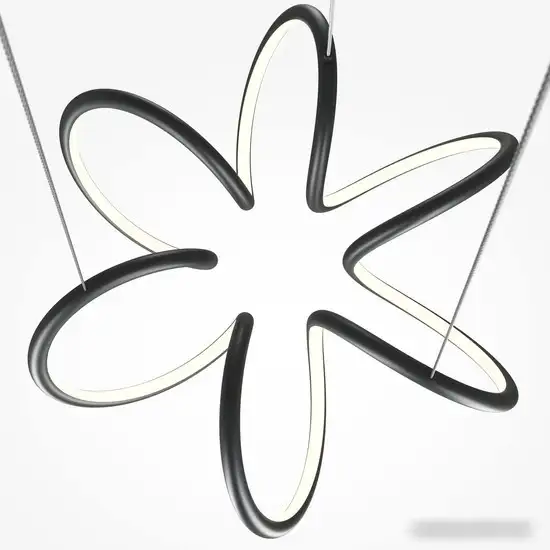 Подвесная люстра Maytoni Curve MOD241PL-L60BK – фото товара