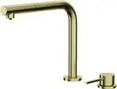 Смеситель Omoikiri Nara 2 Plus-S-LG (светлое золото) - изображение в каталоге
