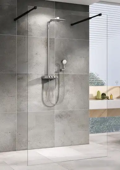 Душевая стенка Abber Immer Offen AG68120B8 - фото товара