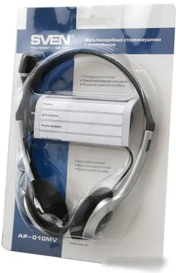 Наушники SVEN AP-010MV – фото товара