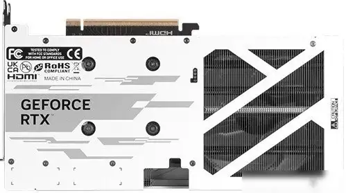 Видеокарта KFA2 GeForce RTX 5060 Ti EX White 2X 8GB 56ISN8MDCSBK – фото товара