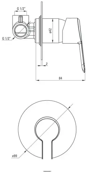 Смеситель Deante Arnika BQA 044L - фото товара