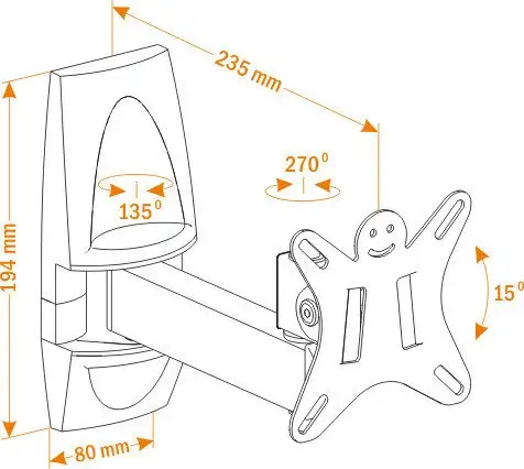 Кронштейн Holder LCDS-5004 – фото товара