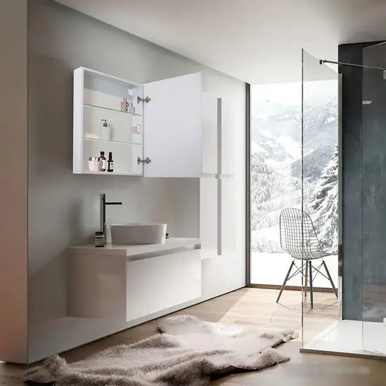 Silver Mirrors Шкаф с зеркалом Киотo flip 60х80 LED-00002474 – фото товара