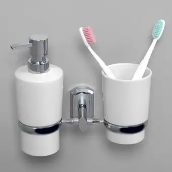 Держатель для стакана и дозатора мыла Wasserkraft K-28189 – изображение в каталоге