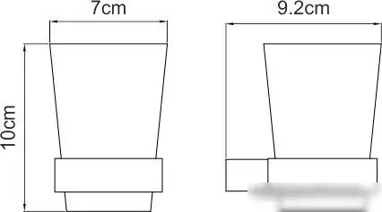 Держатель для стакана Wasserkraft Sauer K-7928 – фото товара