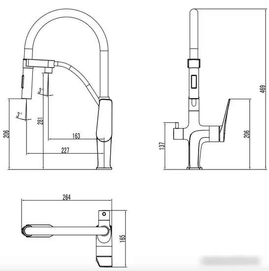Смеситель Lemark Comfort LM3074C - фото товара