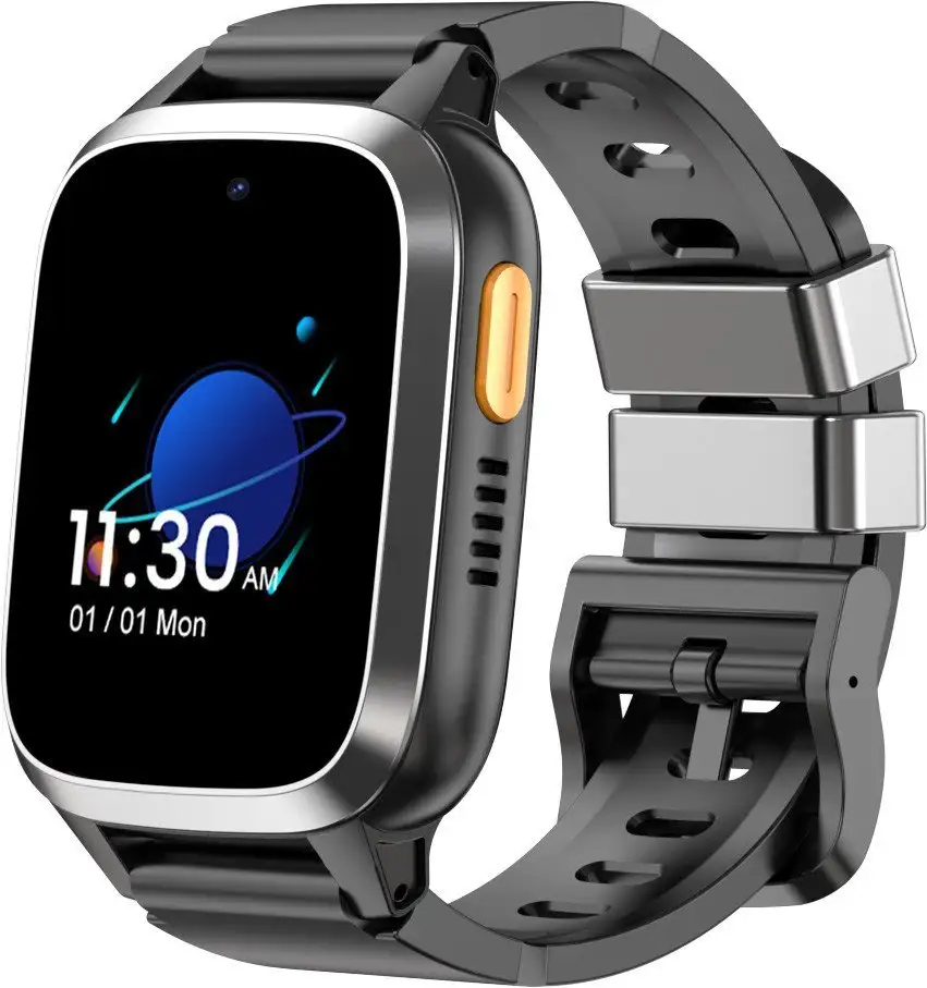 Детские умные часы LeeFine Q23 4G (черный) – фото товара