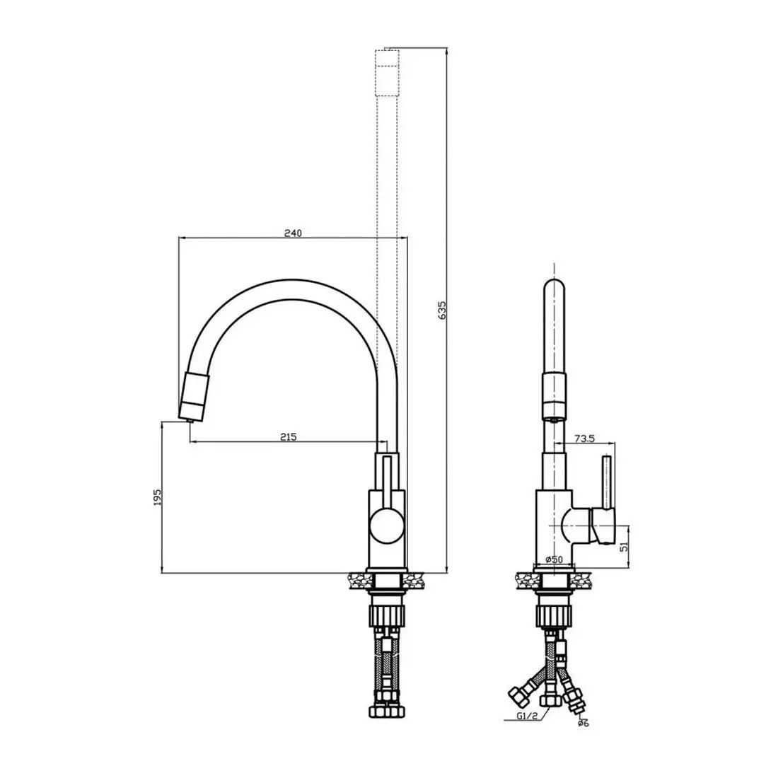 Смеситель Gross Aqua ColorflexPlus 3245609W - фото товара