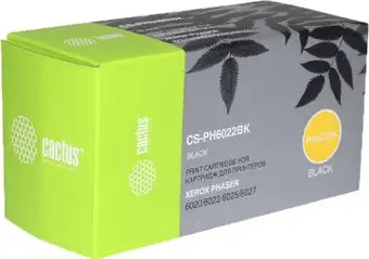 Картридж CACTUS CS-PH6022BK (аналог Xerox 106R02763) – изображение в каталоге