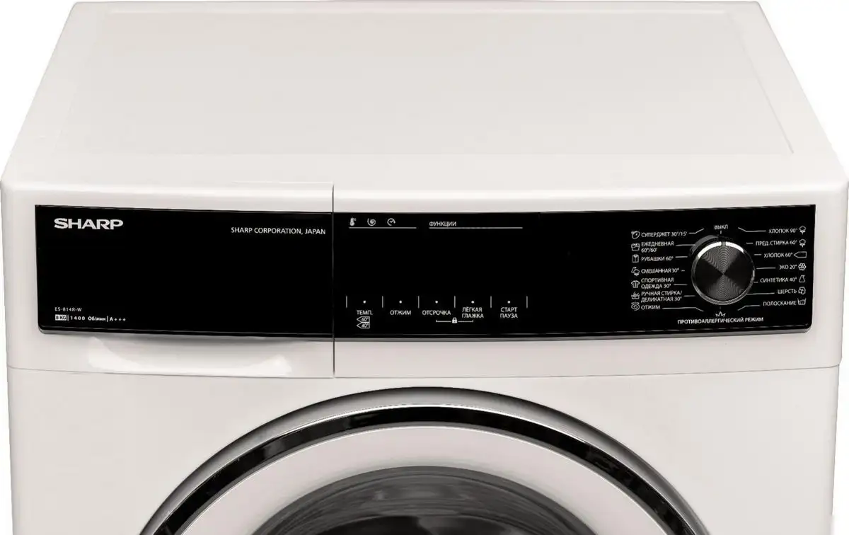 Стиральная машина Sharp ES-814R-W - фото товара